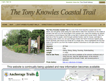 Tablet Screenshot of anchoragecoastaltrail.com